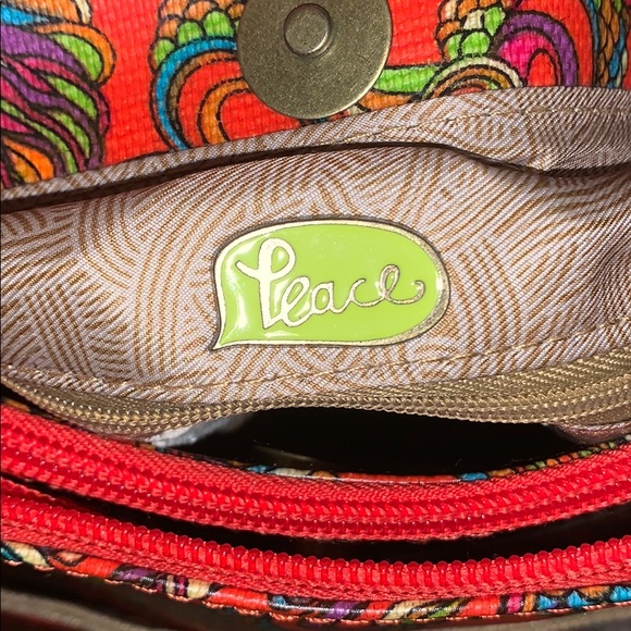 Sakroots Shoulder Bag with many compartments - Picture 4 of 8